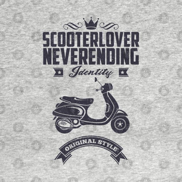 Scooter Lover Never Ending Identity by UB design